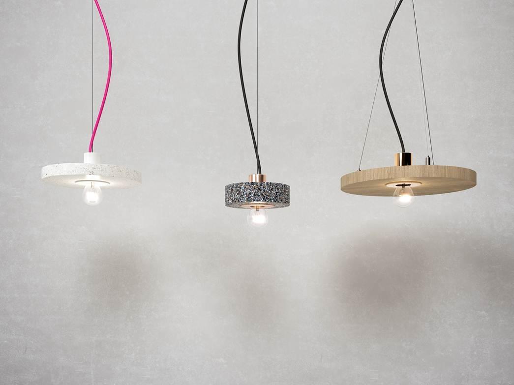 ROND Wooden pendant lamp