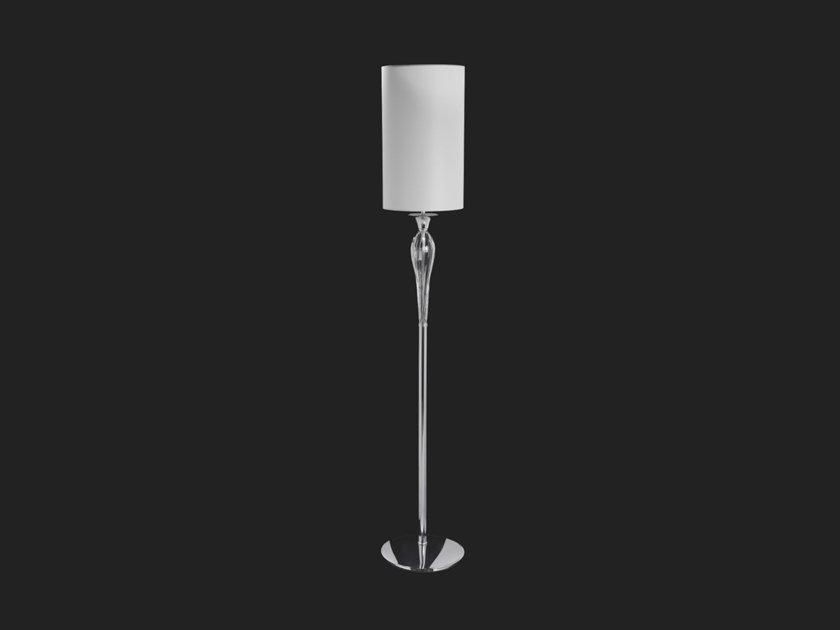 SOFFIO LED floor lamp with crystals