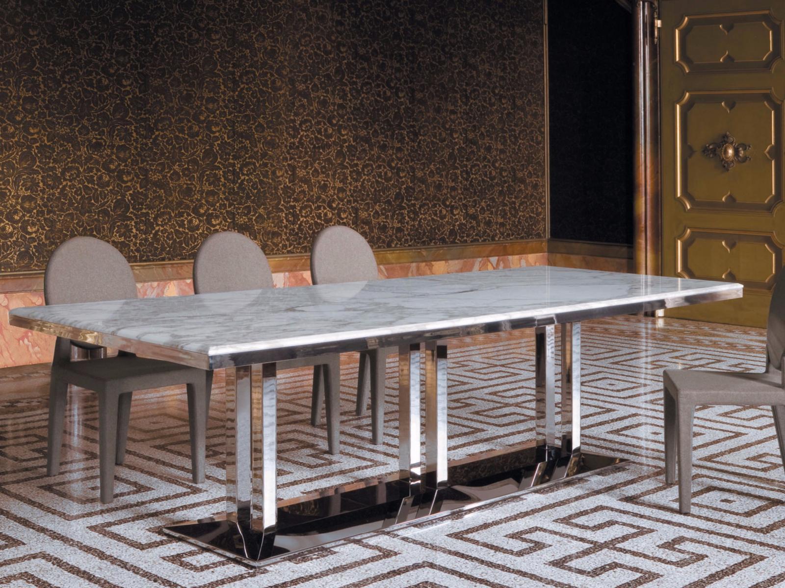ARTÙ Rectangular metal table