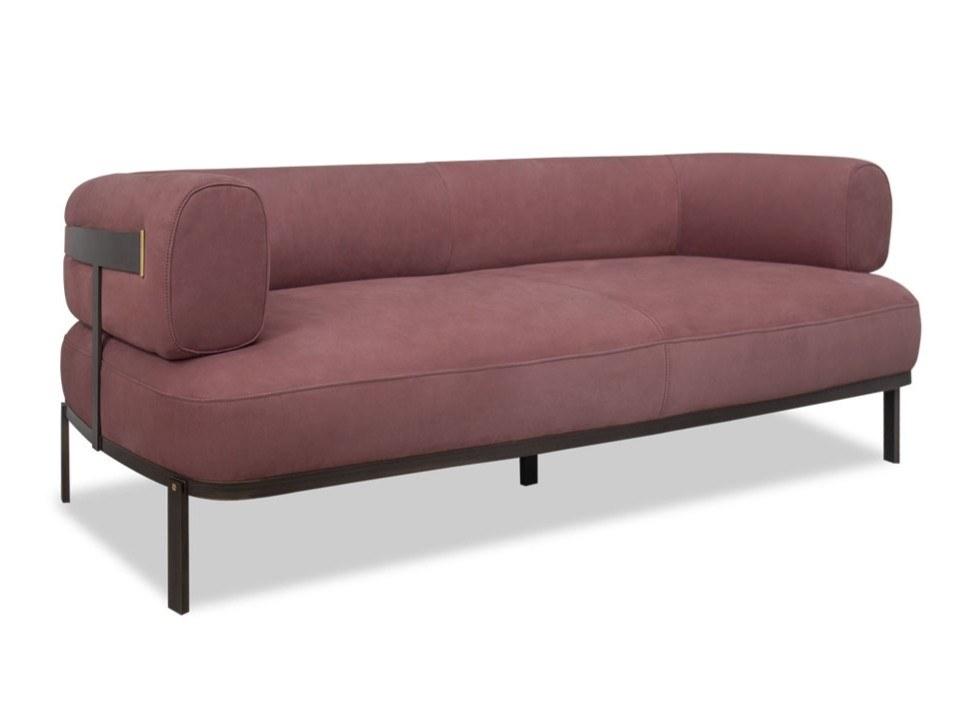 BELT 3 seater leather sofa