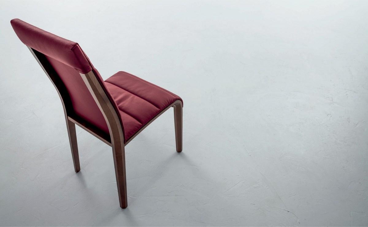 PORTOFINO Upholstered leather chair