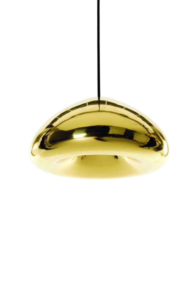 VOID Copper pendant lamp in a contemporary style