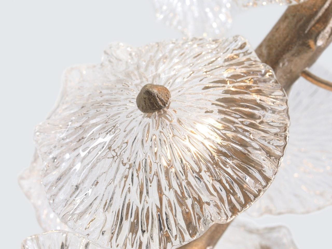 NENUFAR CT3229/43 LED handmade bronze ceiling lamp