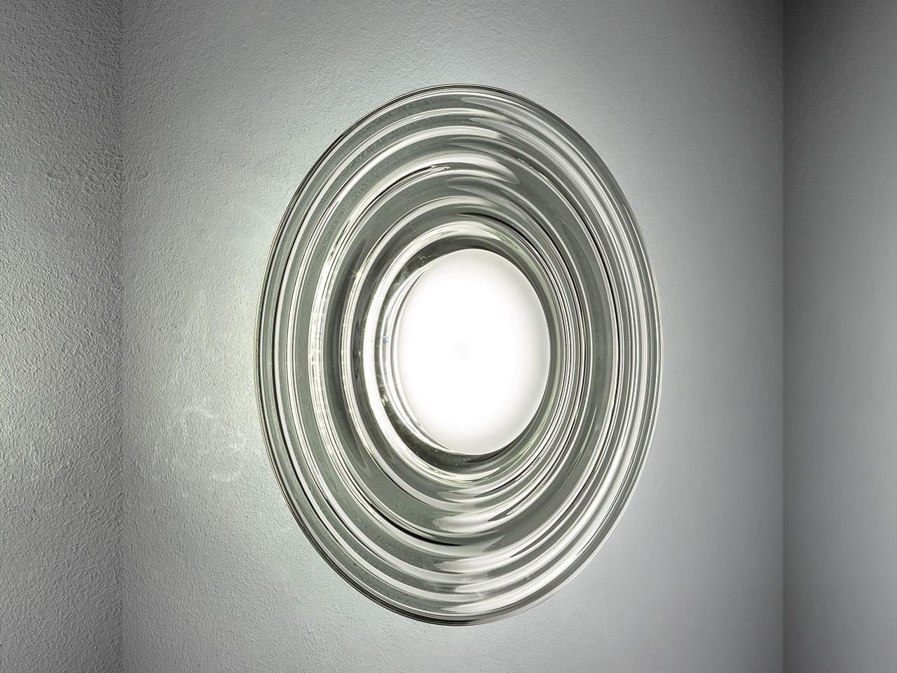GRAVITY 4035/AP LED blown glass wall lamp
