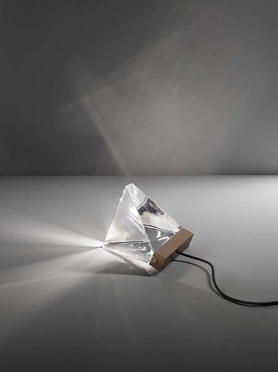 TRIPLA LED crystal table lamp
