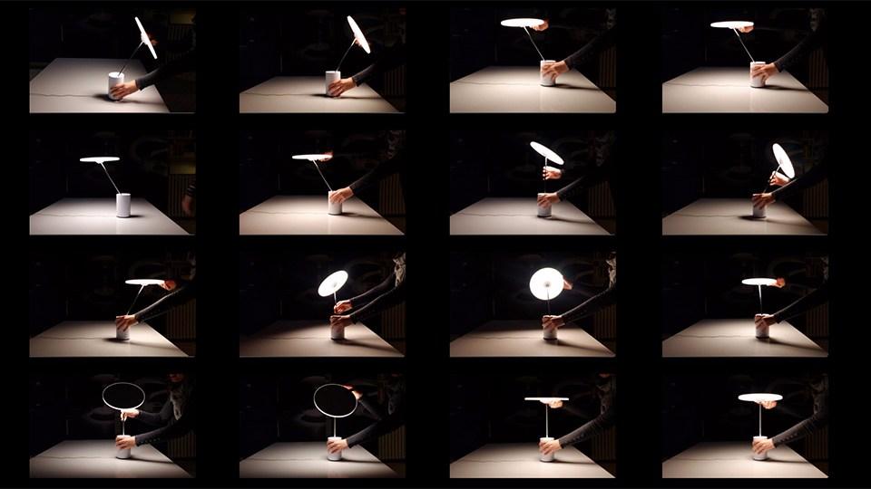 SISIFO Direct light extruded aluminium table lamp