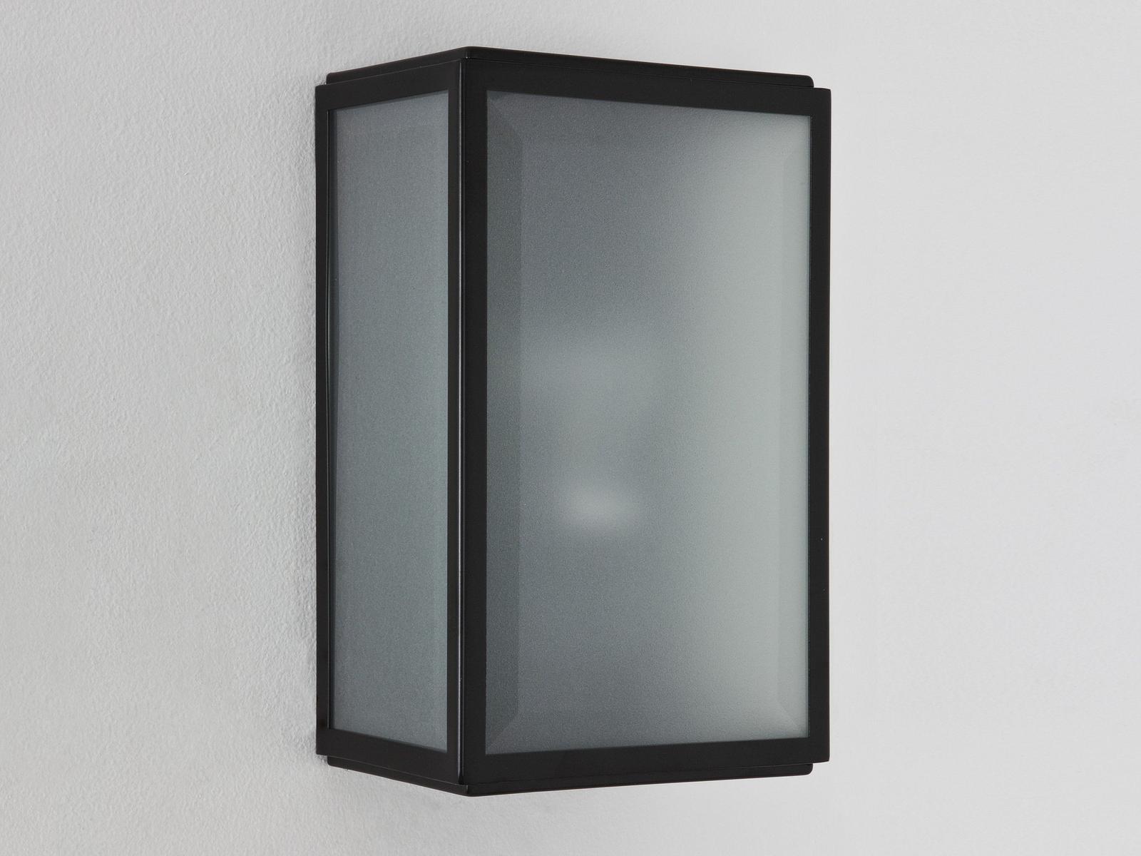 HOMEFIELD FROSTED Glass and Stainless Steel outdoor wall lamp