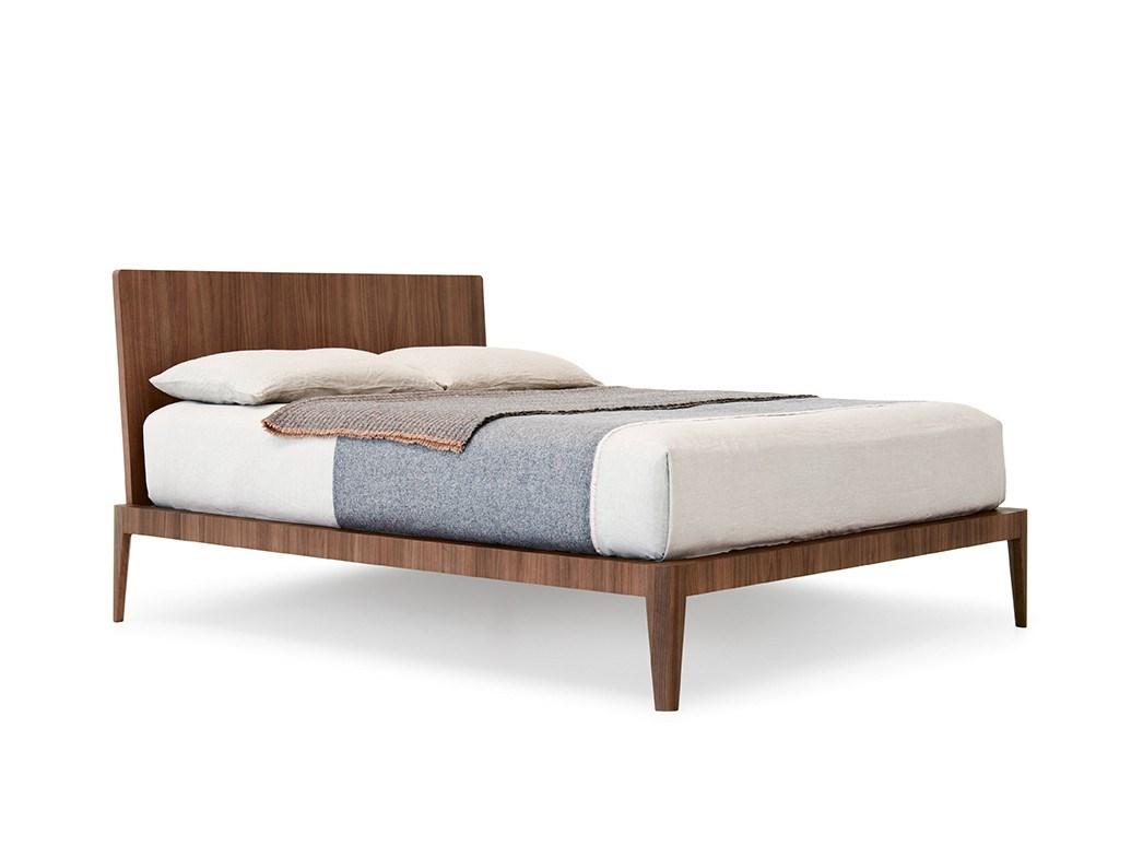 SPILLO Wooden double bed