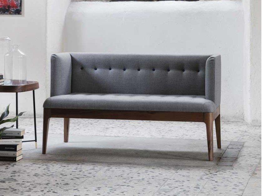 WENDY Tufted fabric small sofa