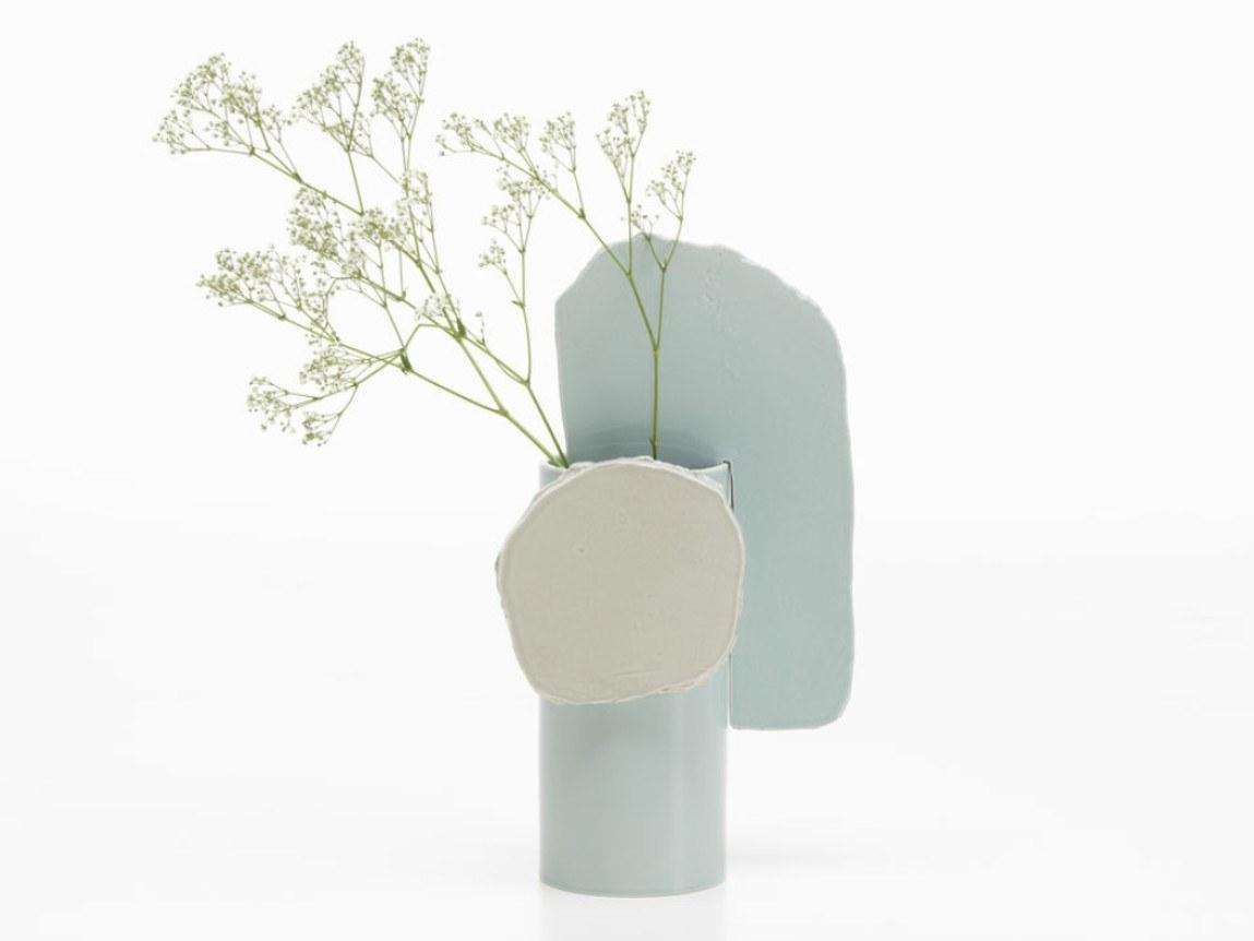 FEUILLE Handmade clay vase