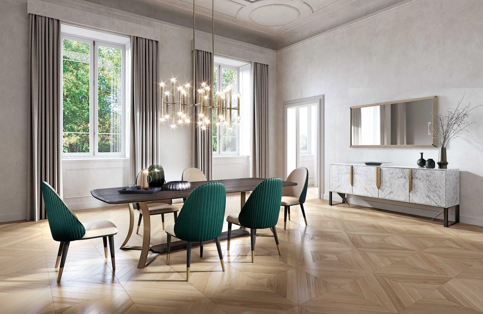 MUST R Rectangular wooden dining table