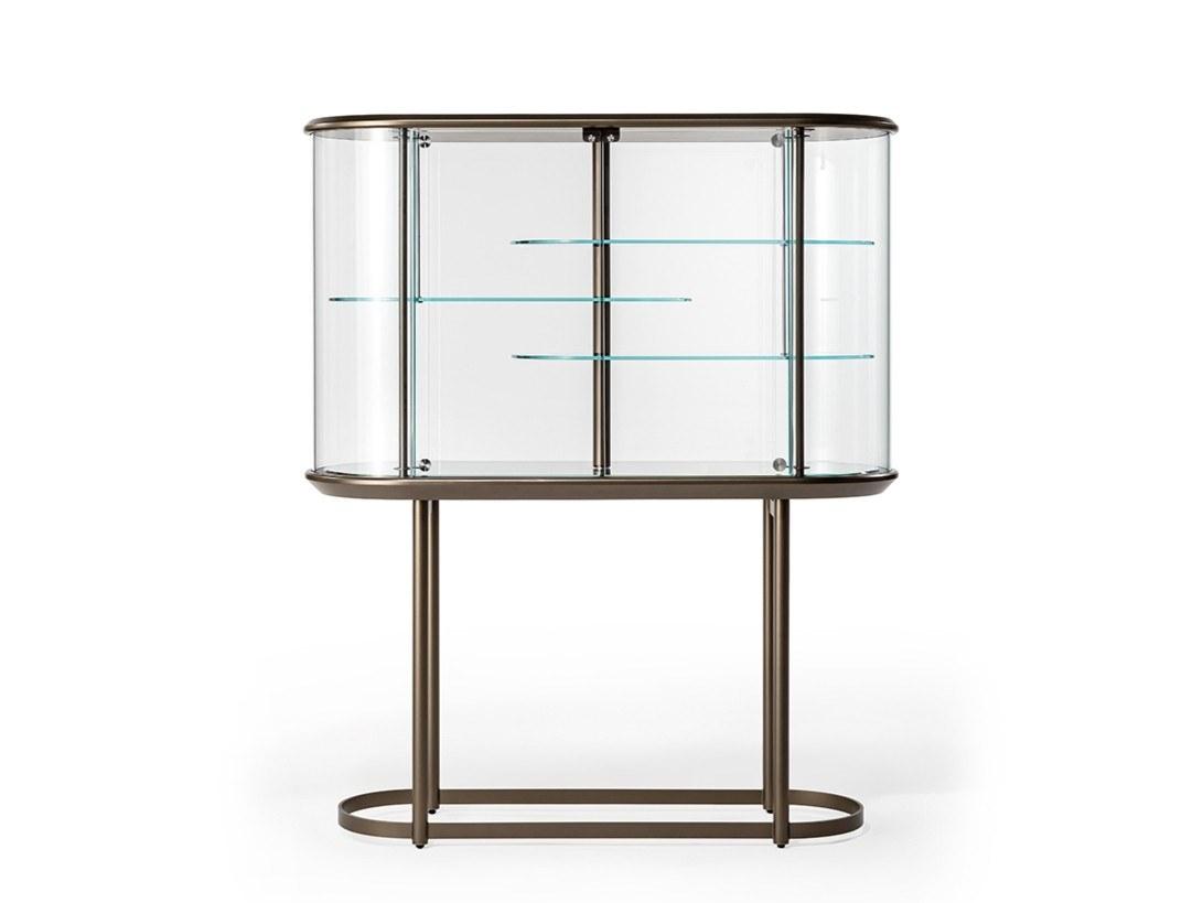 BIG BEN BAR Glass bar cabinet