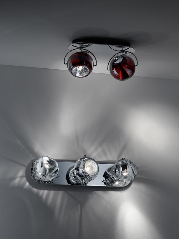 BELUGA COLOUR Chrome plated wall lamp