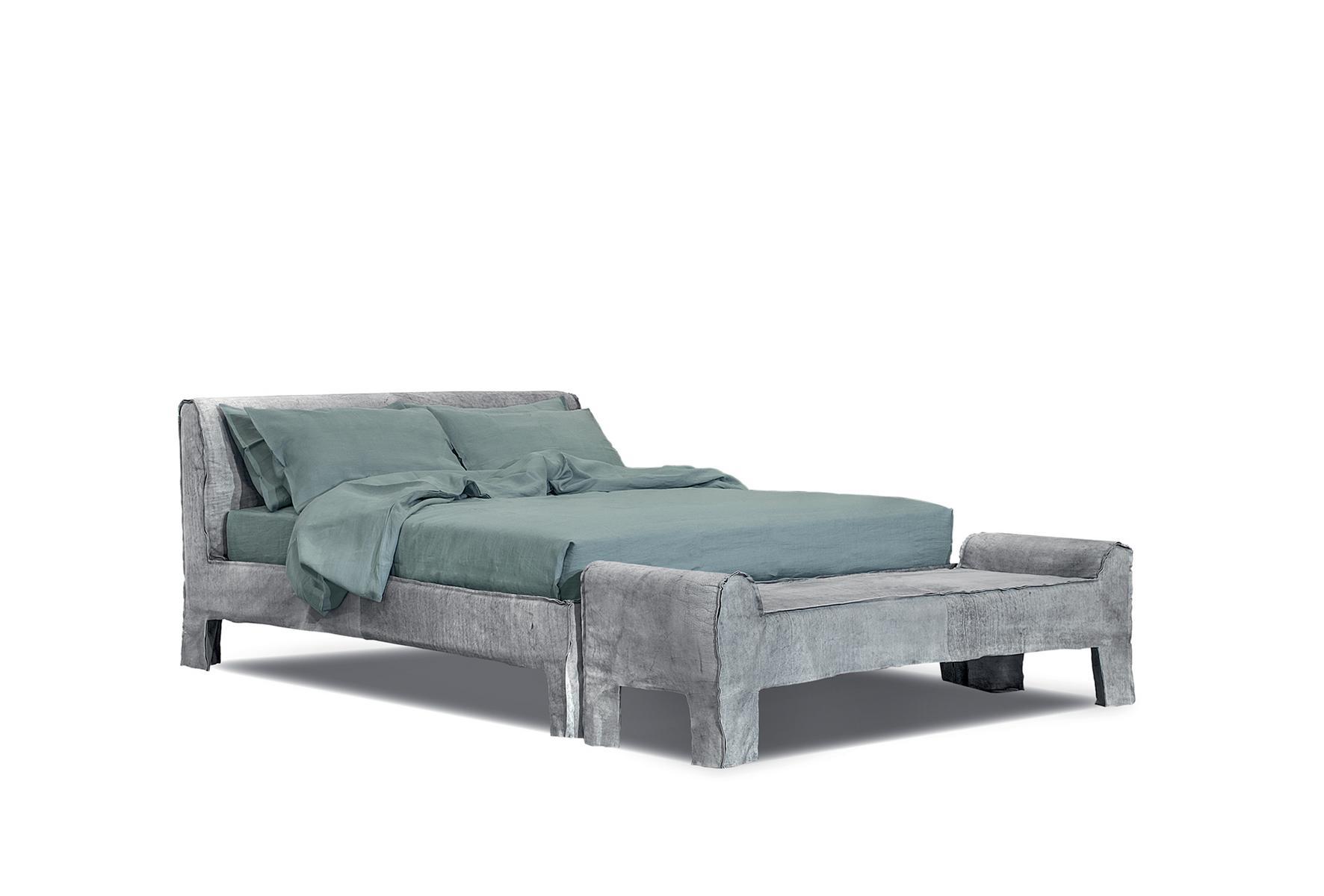 SUMMER Leather bench