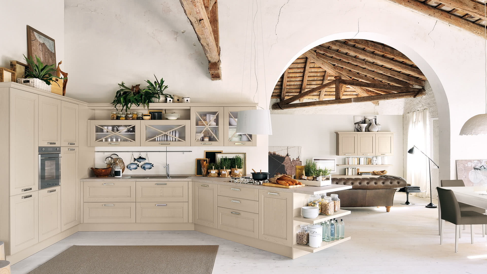 AGNESE Wood kitchen