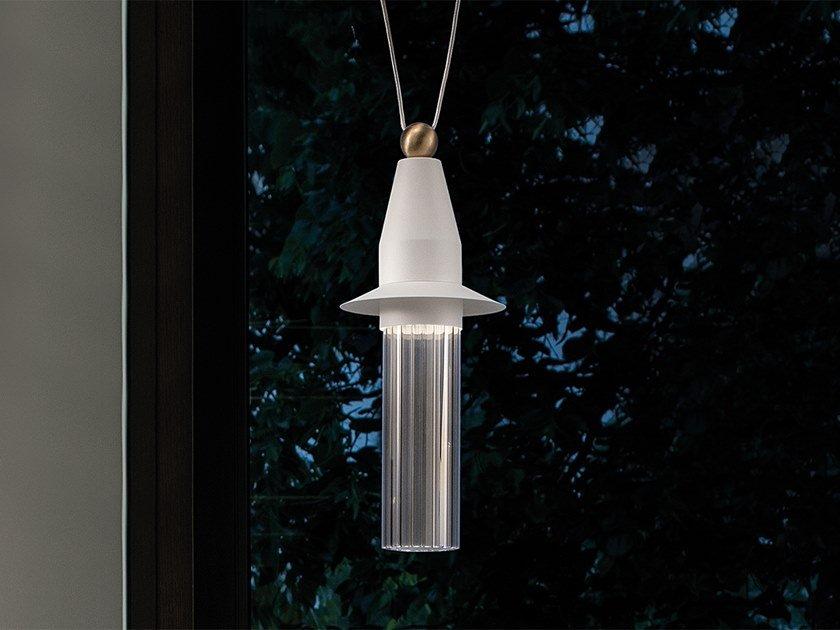 NAPPE N5 LED painted metal pendant lamp