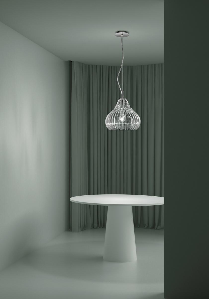 SPHERA Glass pendant lamp