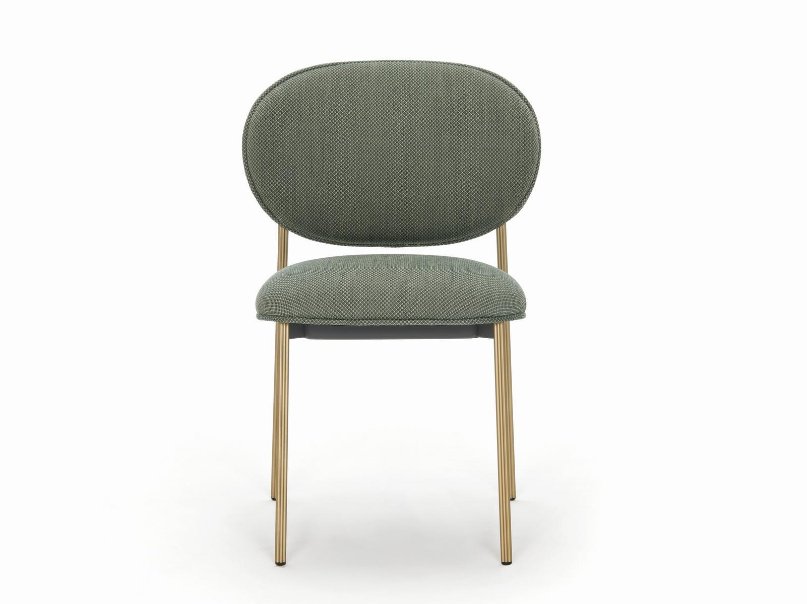 BLUME 2950 Upholstered stackable fabric chair