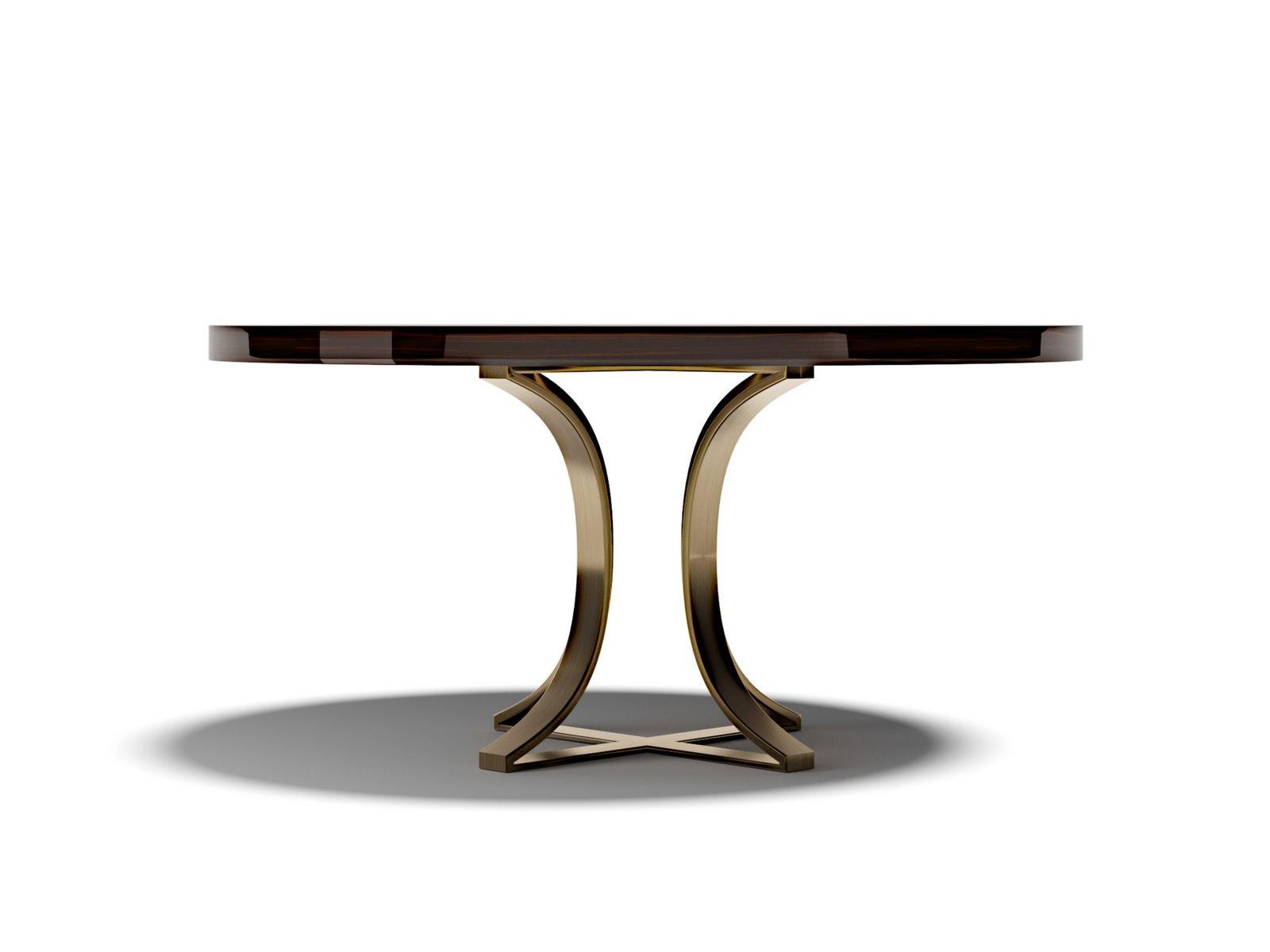 MUST T Round wooden dining table
