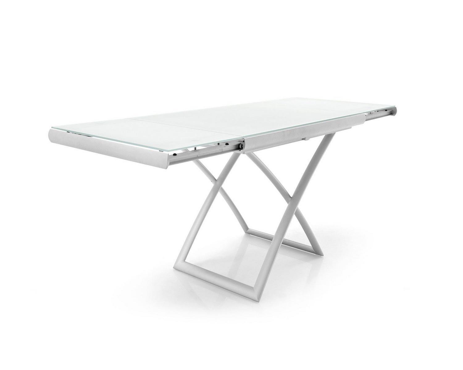 DAKOTA Height-adjustable rectangular coffee table