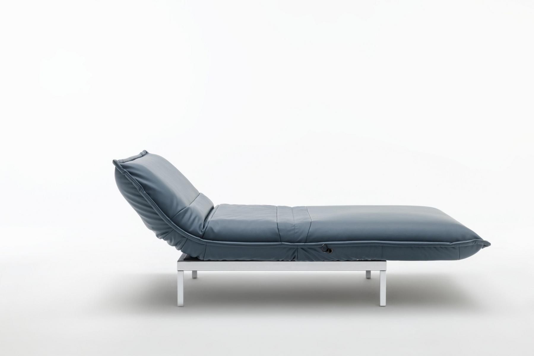 340 NOVA Leather Chaise longue