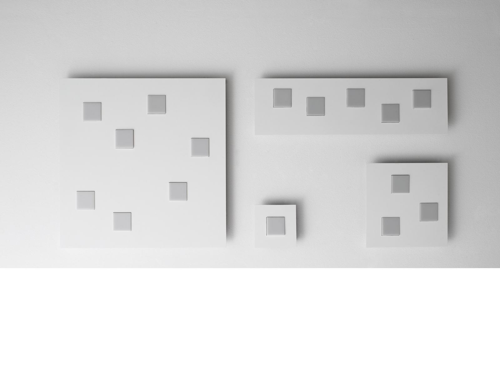 QUARTER LED aluminium ceiling lamp