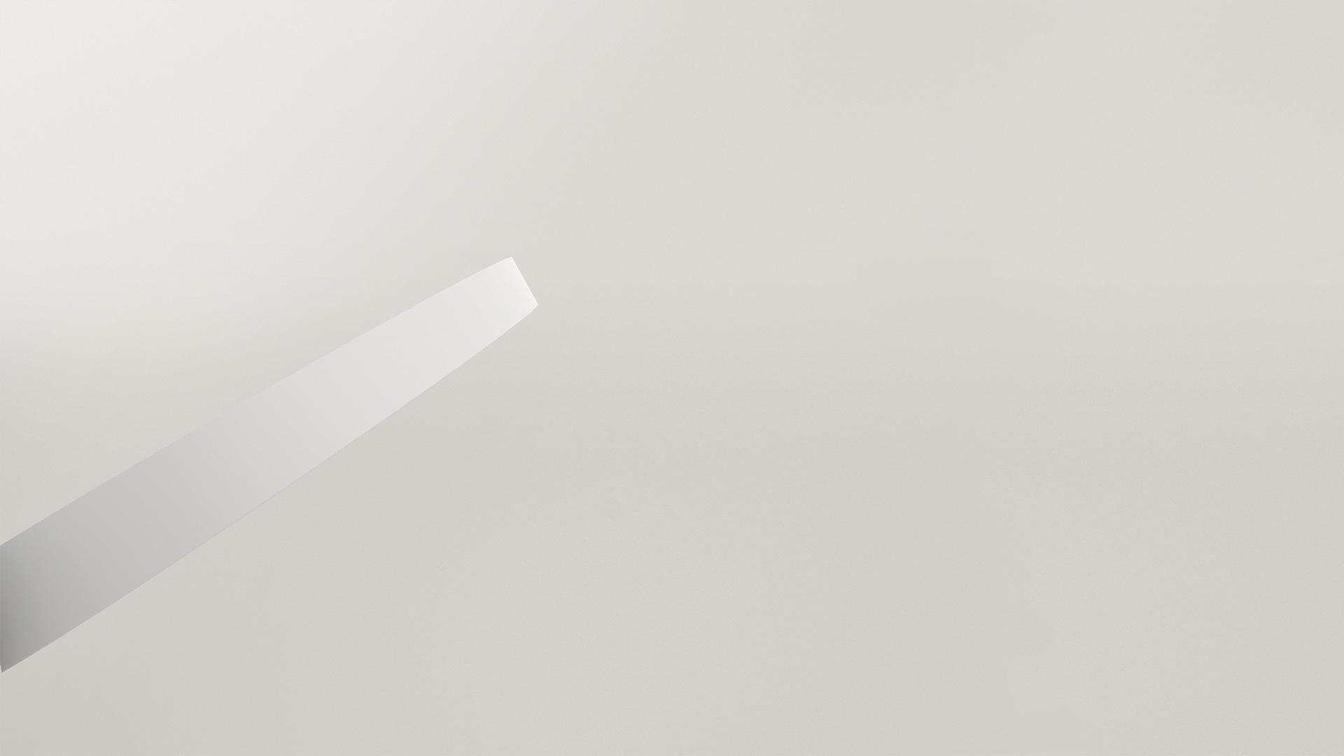 FLAP LED indirect light aluminium wall light