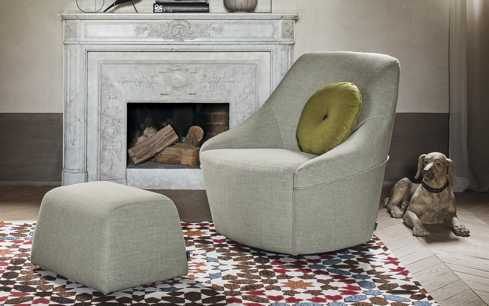 ALMA Fabric armchair