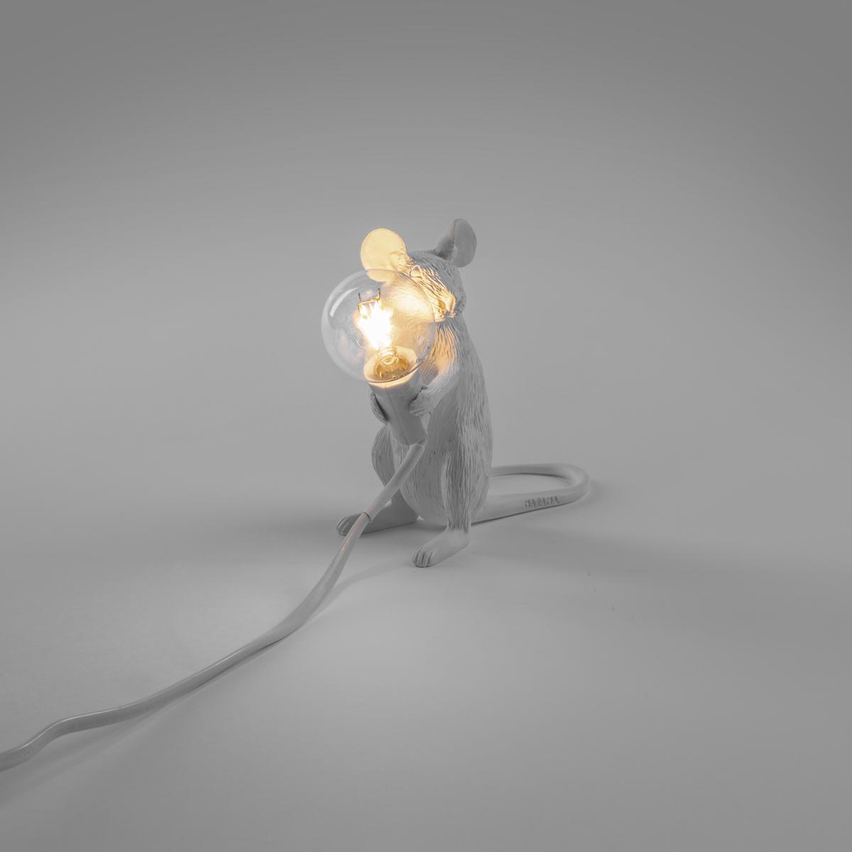MOUSE LAMP SITTING - MAC Resin table lamp MOUSE LAMP SITTING - MAC Resin table lamp