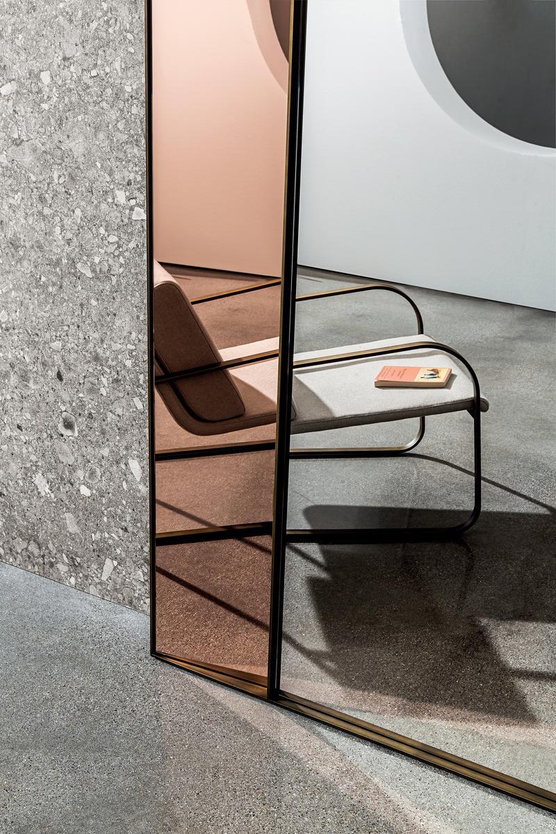 CAMPOS Rectangular framed mirror
