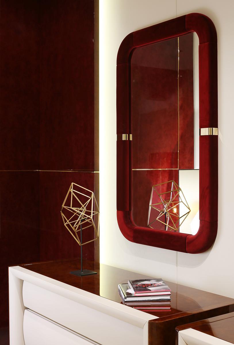 MADISON Rectangular wall-mounted framed mirror