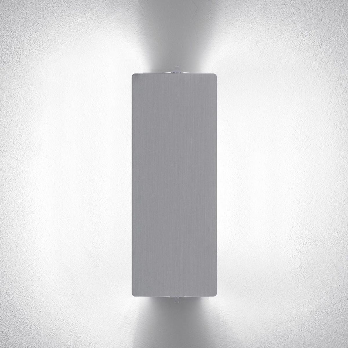 APPLIQUE À VOLET PIVOTANT DOUBLE Adjustable aluminium wall light
