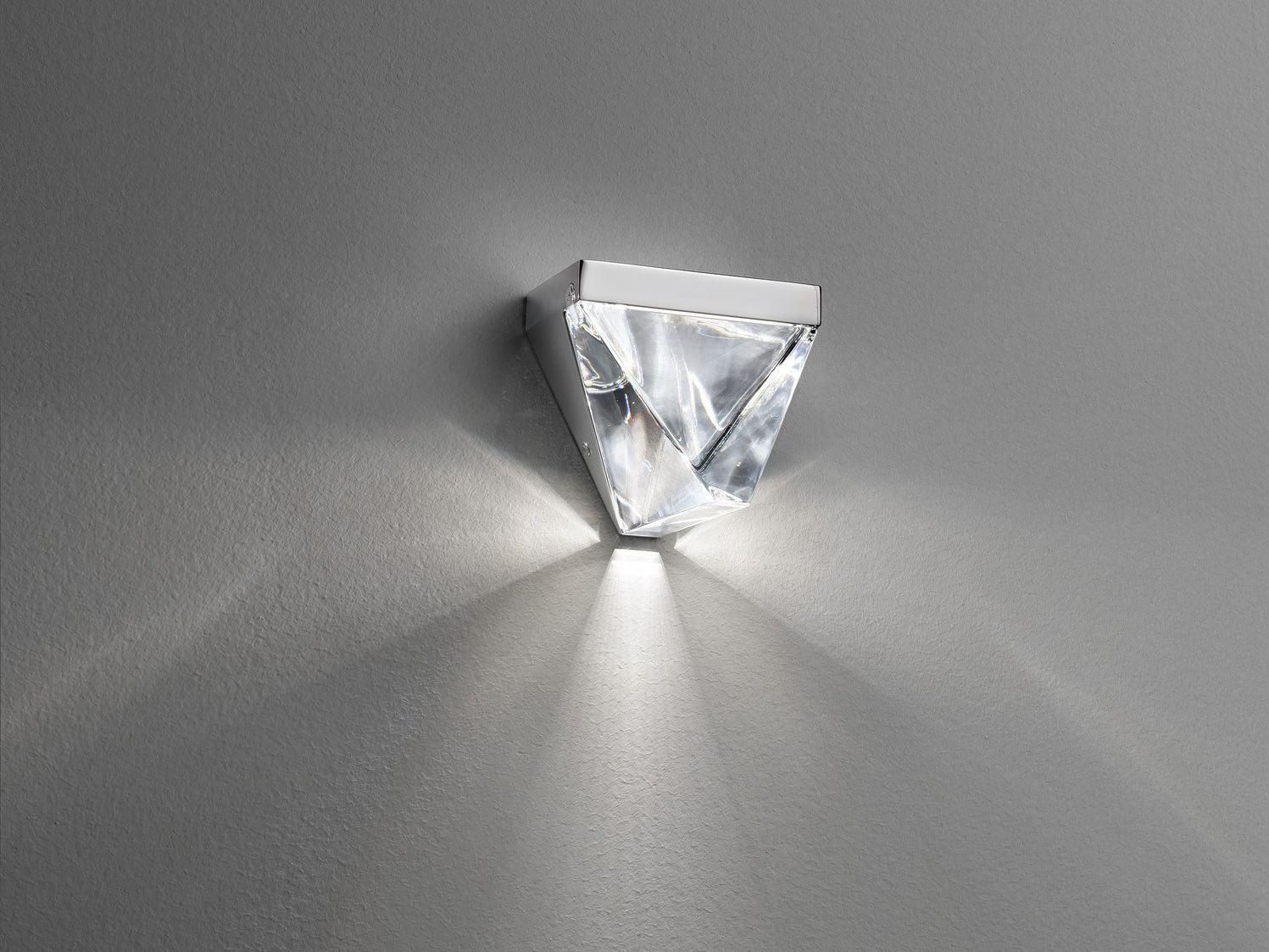 TRIPLA LED crystal wall lamp