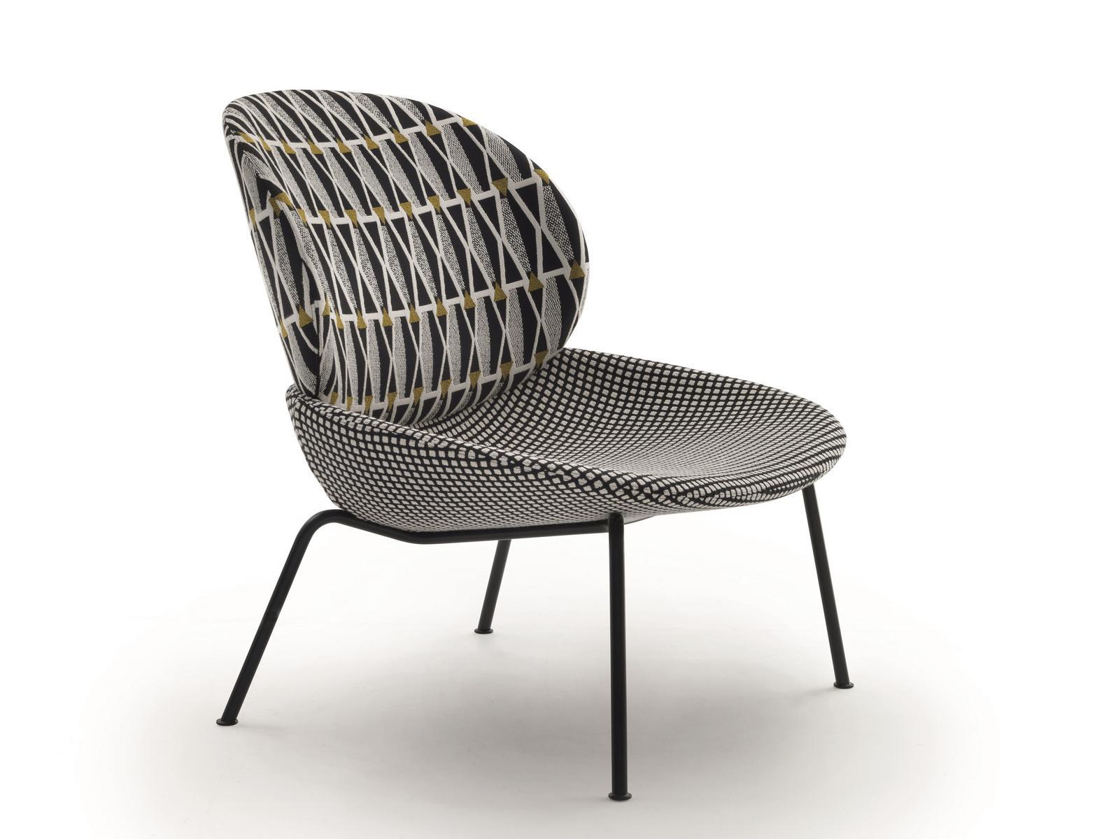 TELLIN Upholstered fabric easy chair
