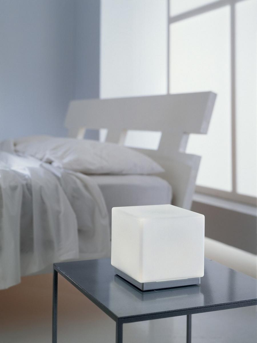 CUBI ZERO T LED blown glass table lamp