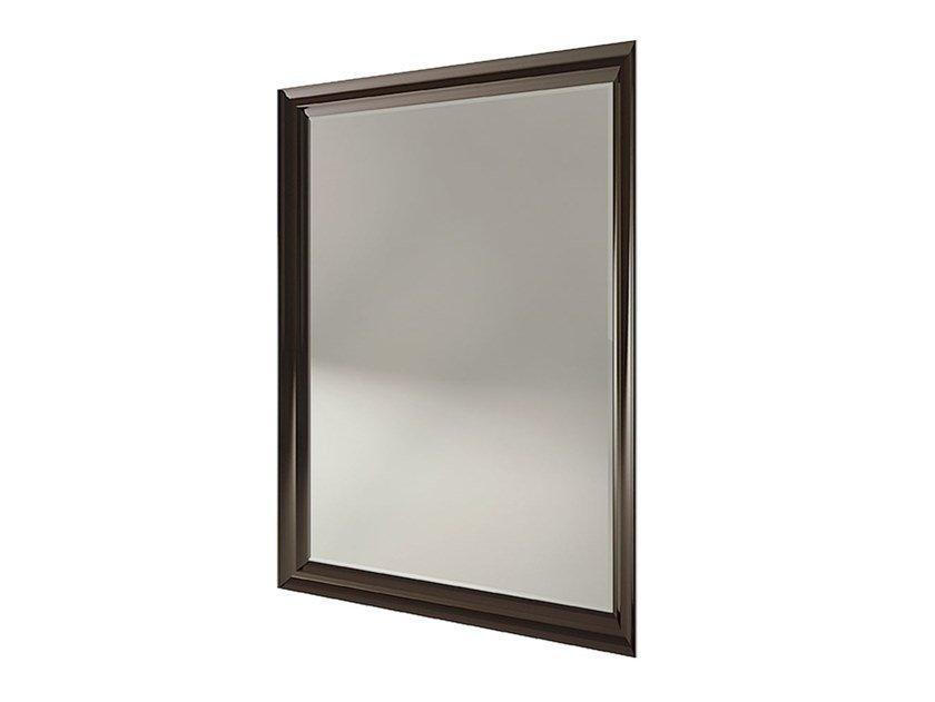 6128 Rectangular mirror with wooden frame