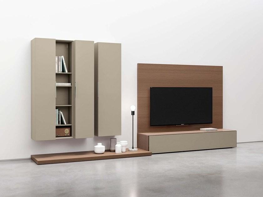 SPAZIO S438 Sectional wall-mounted storage wall SPAZIO S438 Sectional wall-mounted storage wall