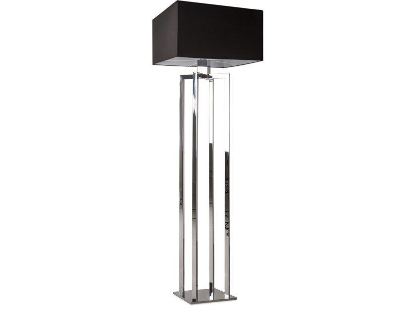SWINGING BALLET F1 Direct-indirect light metal floor lamp