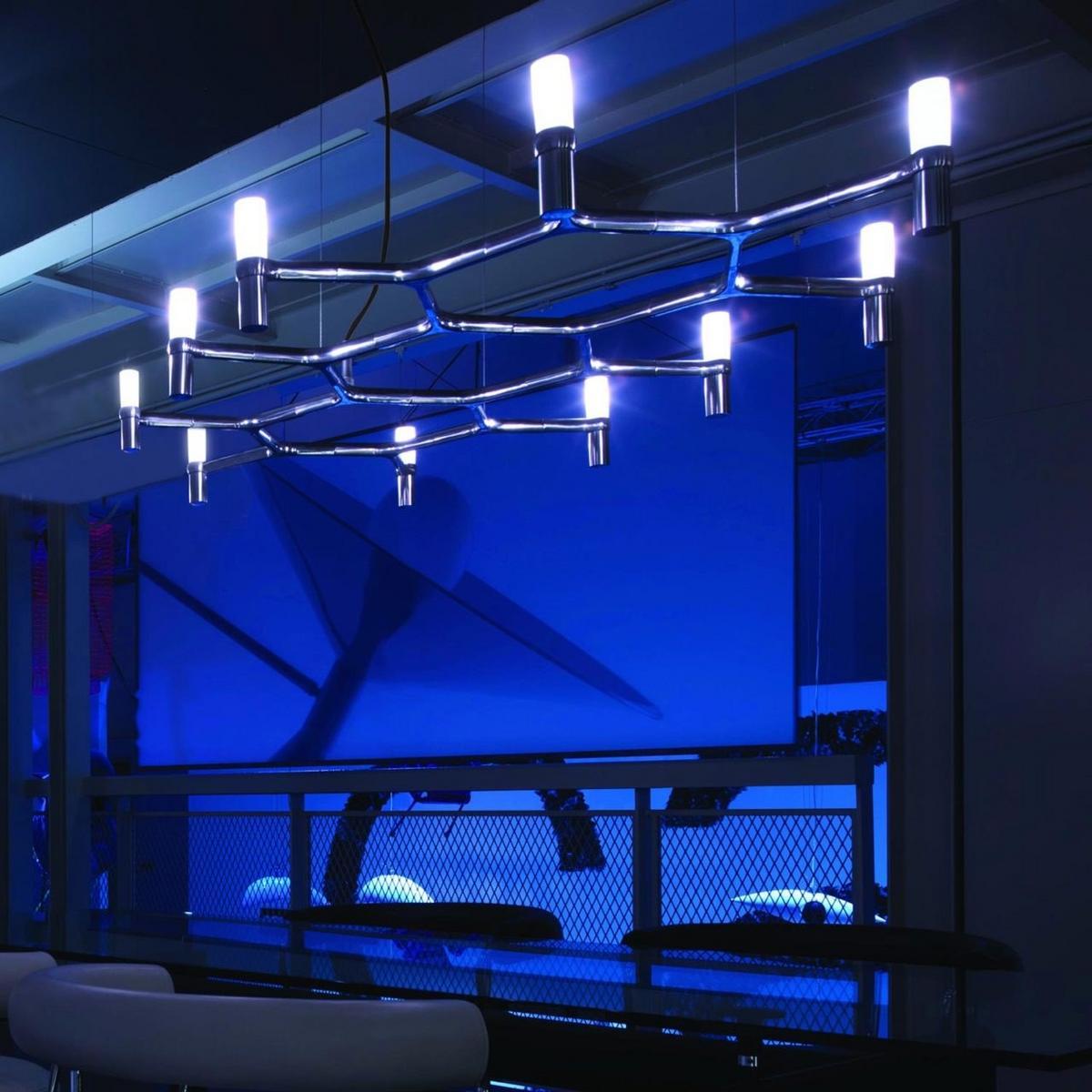CROWN PLANA Die cast aluminium pendant lamp