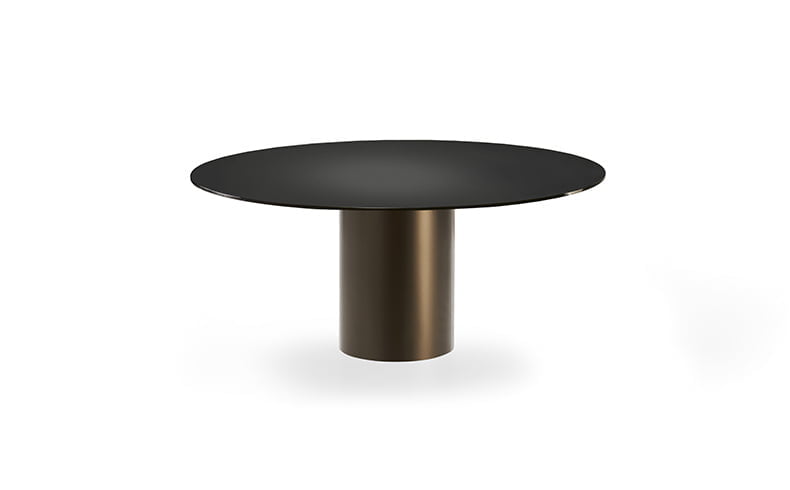 CILINDRO GLASS Rectangular ceramic table