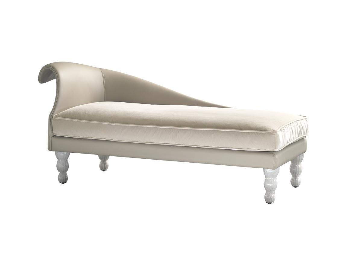 CASANOVA Upholstered leather day bed
