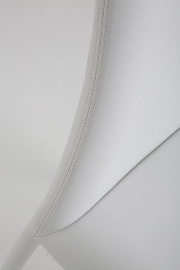 VITTORIA Upholstered leather chair