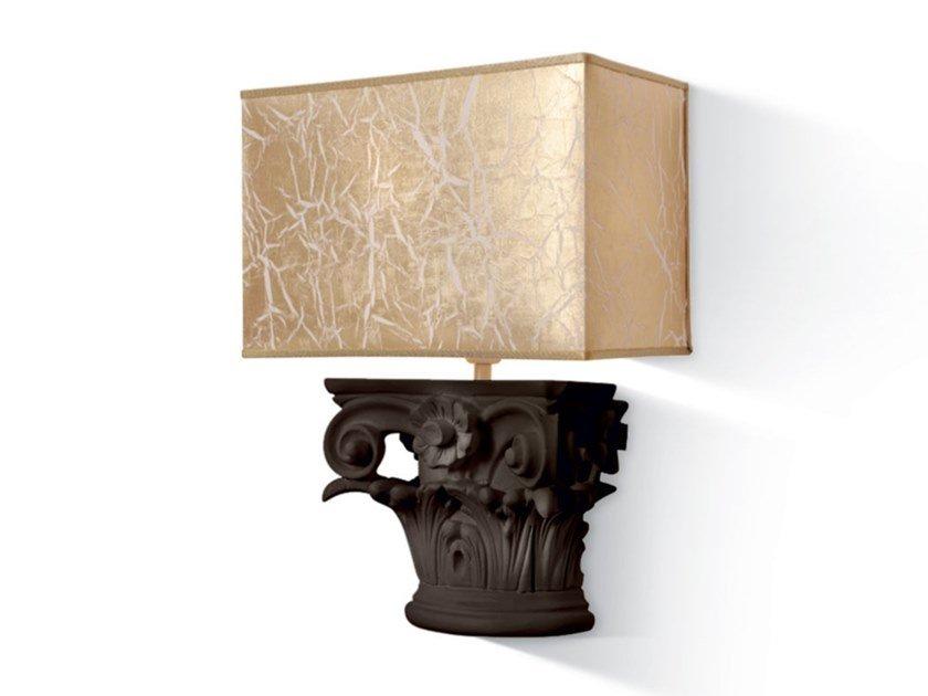 5494 Indirect light wooden wall lamp
