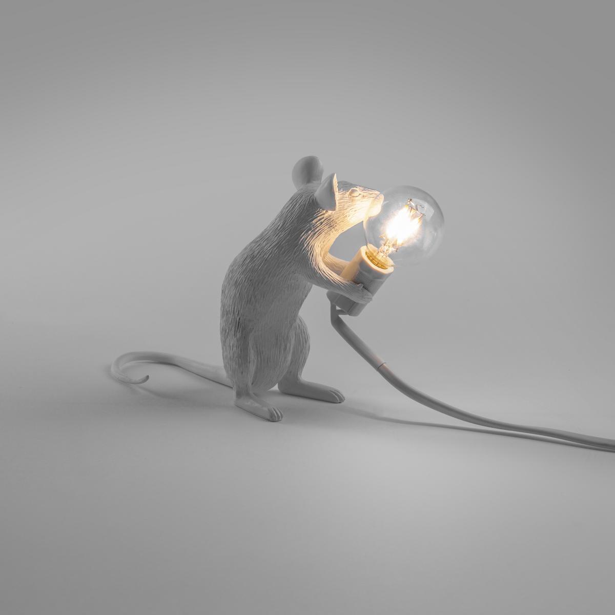 MOUSE LAMP SITTING - MAC Resin table lamp MOUSE LAMP SITTING - MAC Resin table lamp