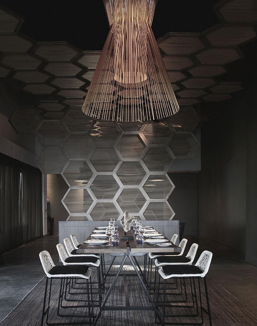 ALLEGRO Metal pendant lamp