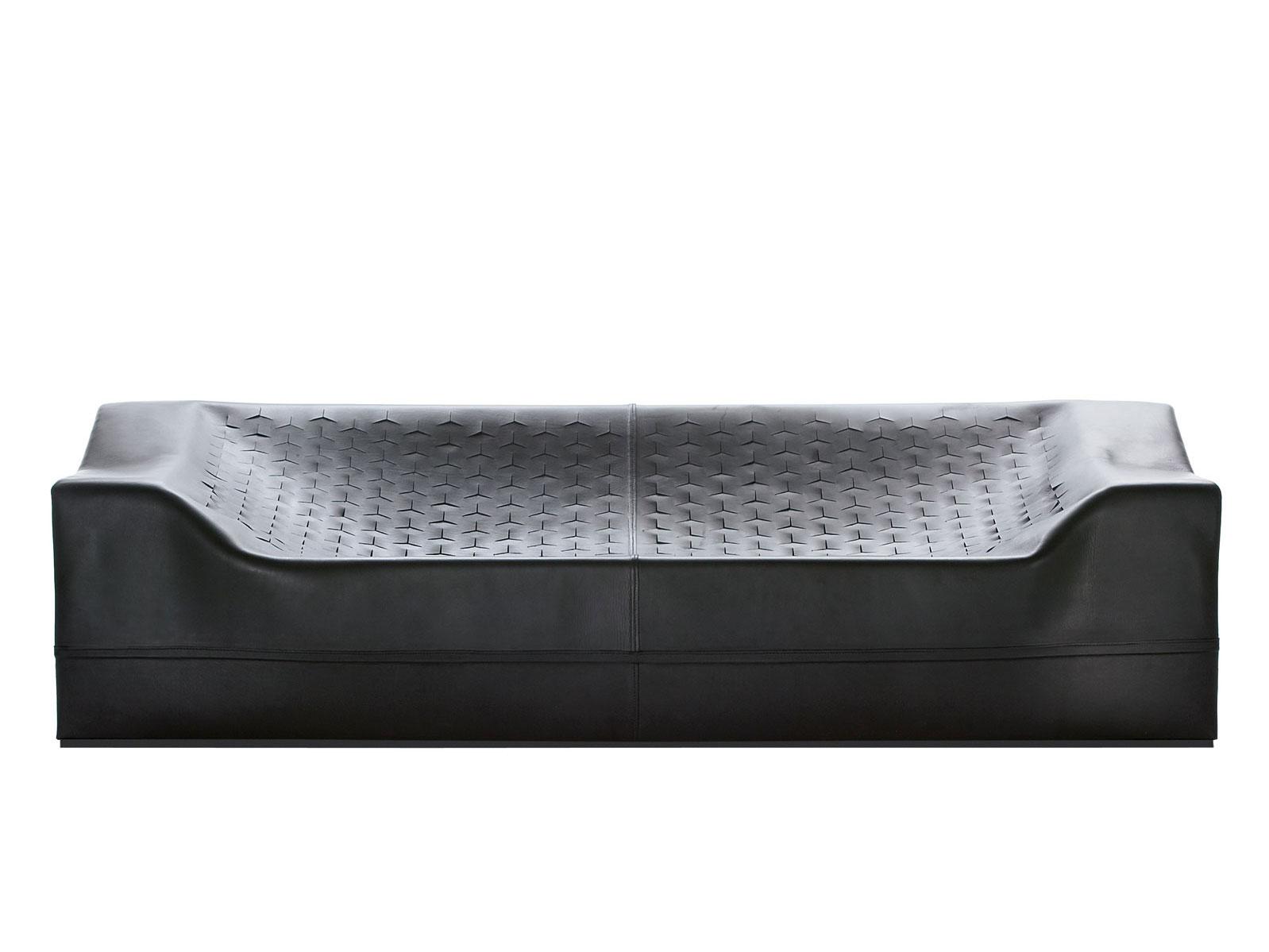 SKIN Tanned leather sofa