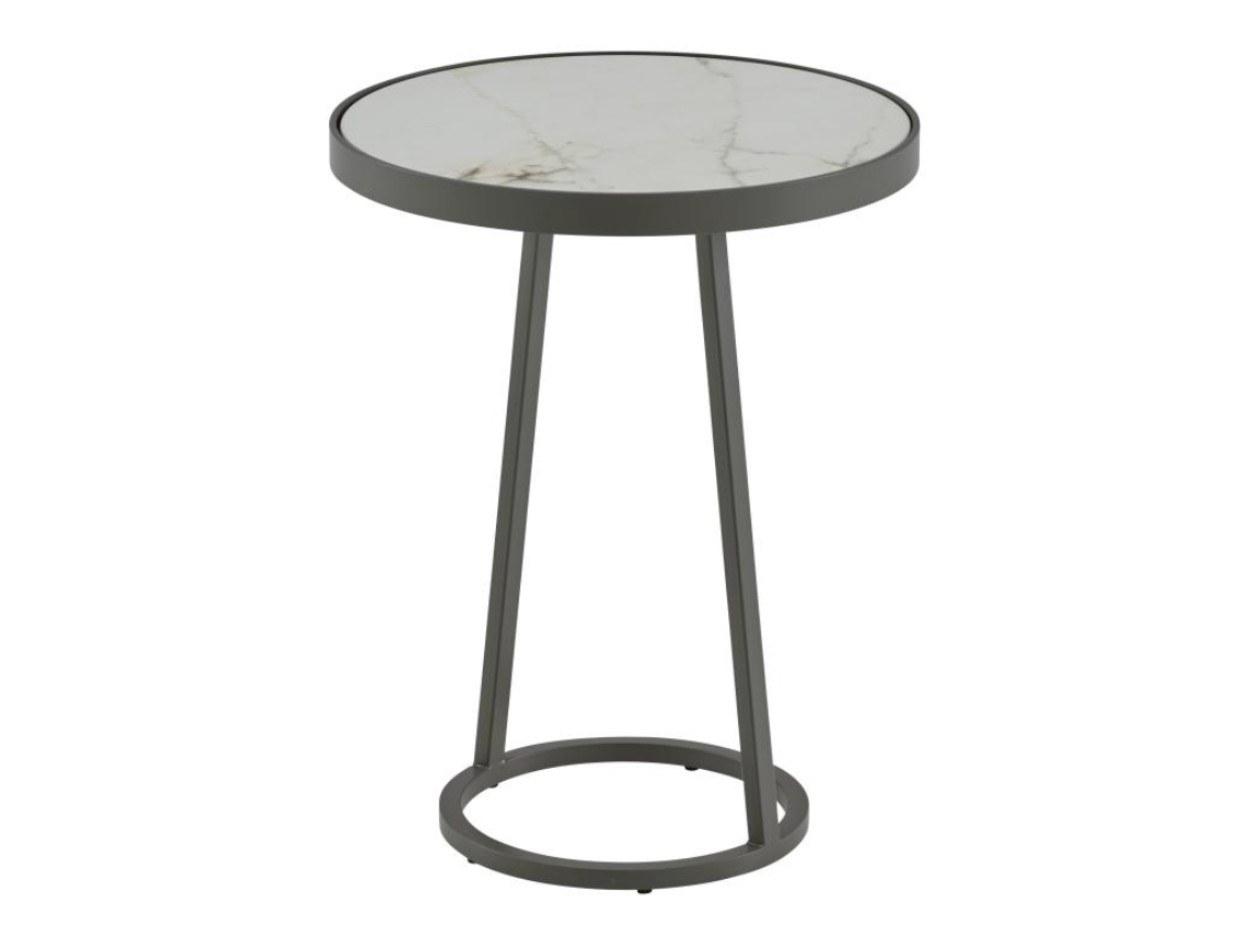 CIRCLES Round steel garden side table