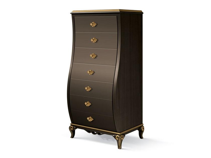 5063 Vertical wooden chest of drawers
