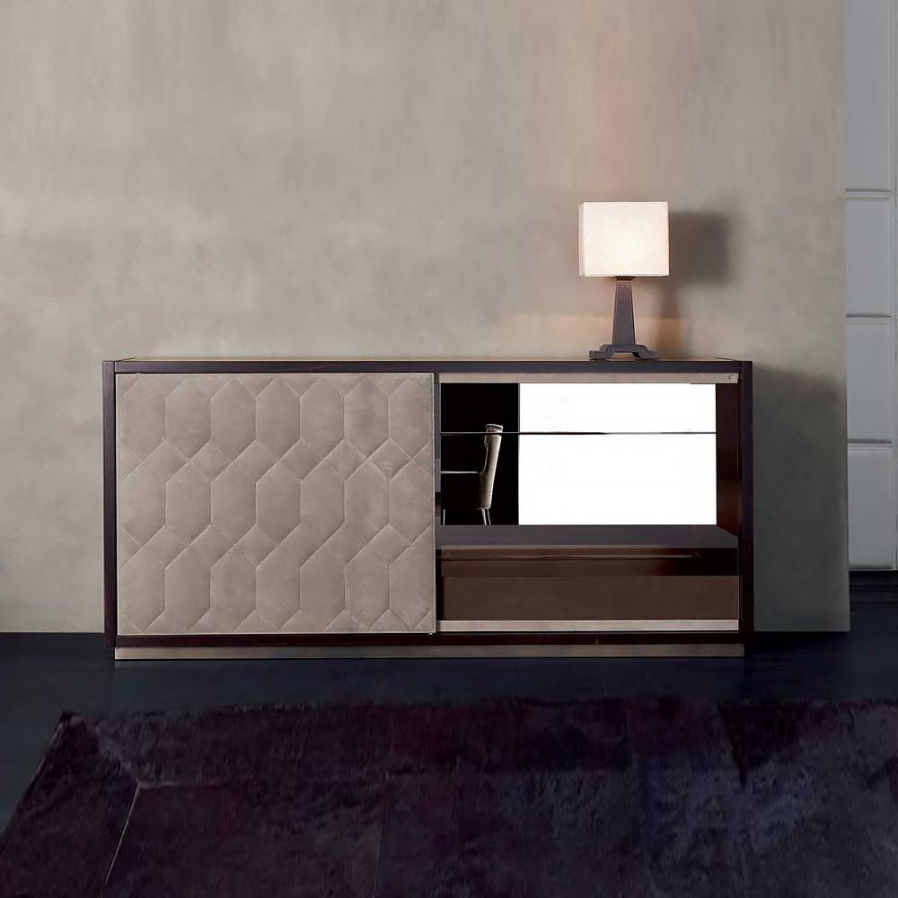 TATIN Ebony sideboard in a classic style with flap doors