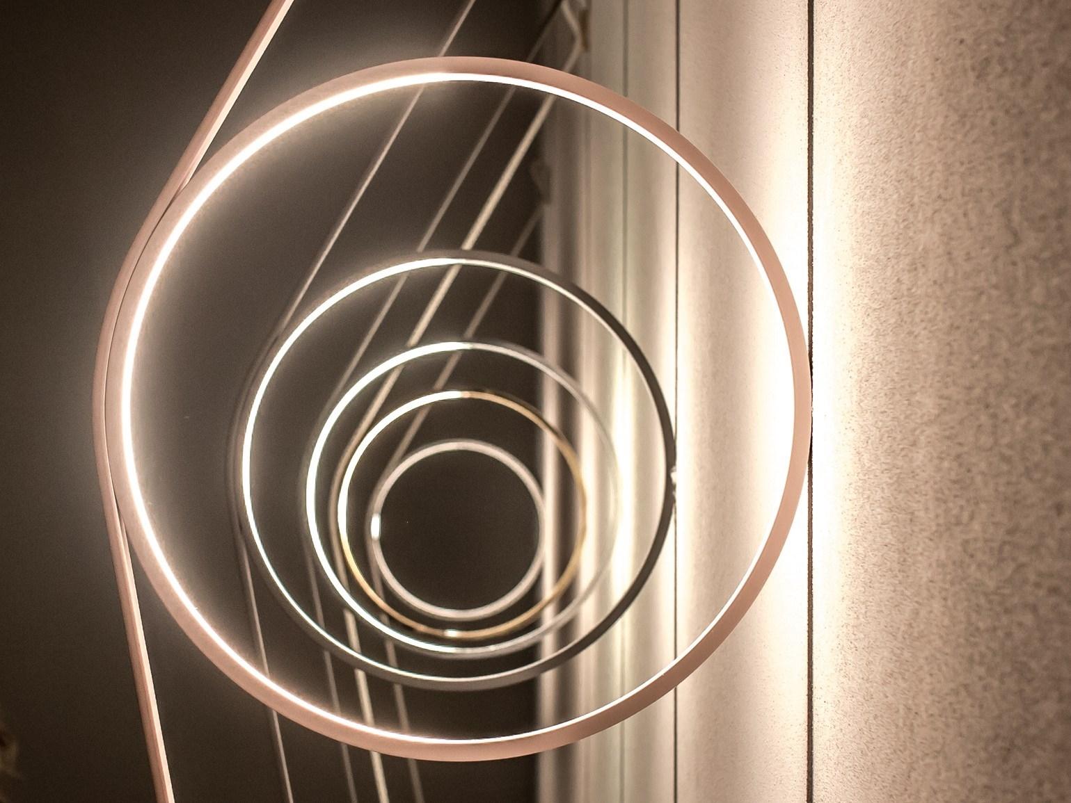 WIRERING LED indirect light wall lamp